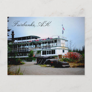 Fairbanks Alaska Postcard Vykort