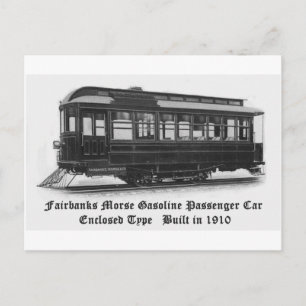 Fairbanks Morse & Company Vagn #24 vykort