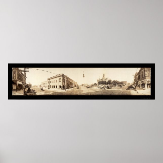 Fairbury, NE Photo 1909 Poster (Framsidan)