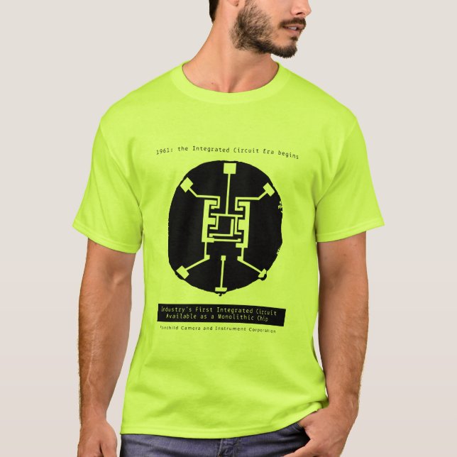 Fairchild första halvledare t shirt (Framsida)