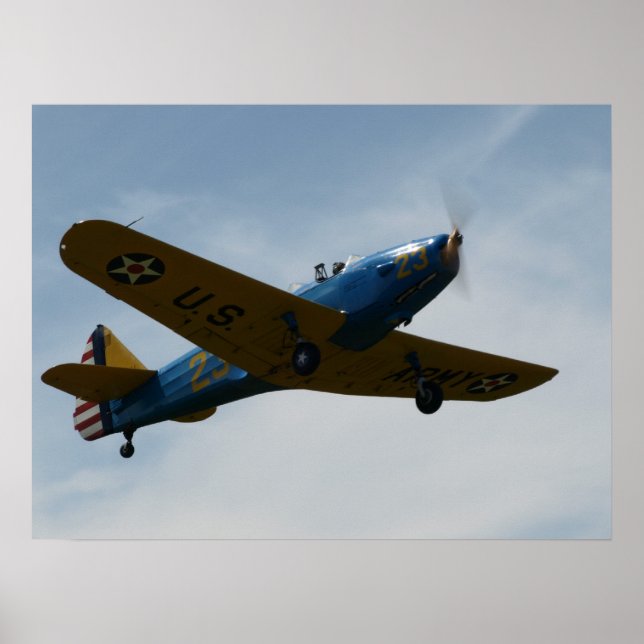 Fairchild PT-19 Cornell. Poster (Framsidan)