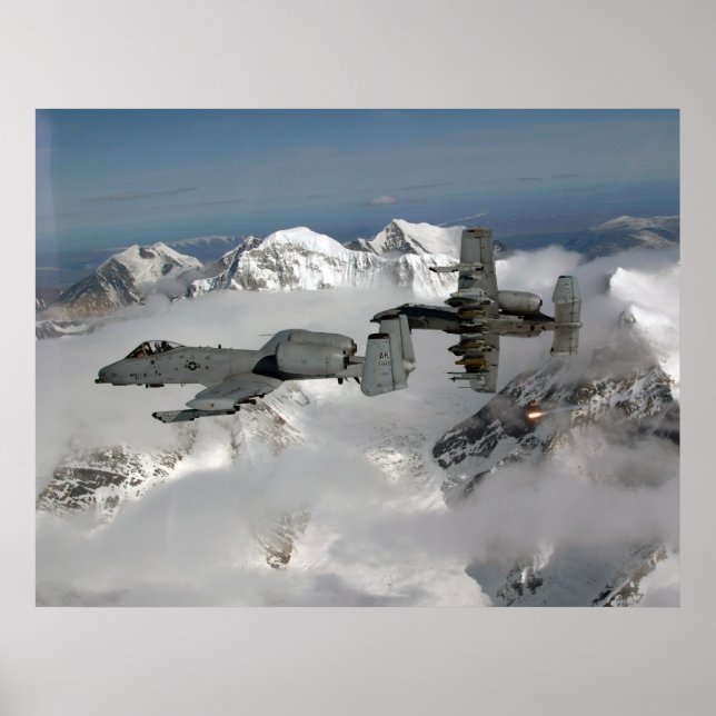 Fairchild-Republic A-10 Warthog Poster (Framsidan)