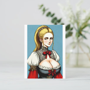 Faire Maiden 11 Vykort