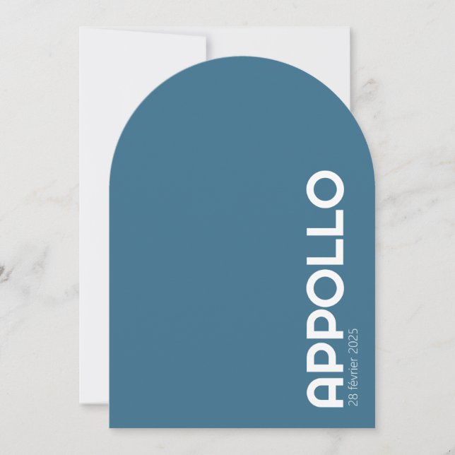 Faire-part de naissance APPOLLO III Inbjudningar (Framsida)