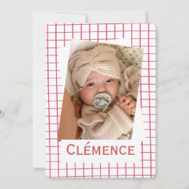 Faire-Part de naissance "Linéa" Inbjudningar