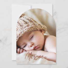 Faire-part de naissance Marceau Inbjudningar
