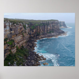 Fairfax Lookout i North Head Manly Poster