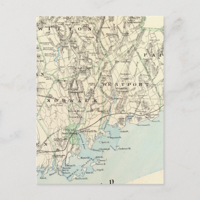 Fairfield Co S Vykort (Framsida)