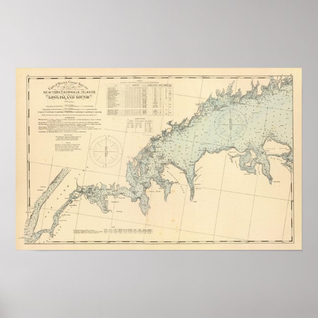 Fairfield County Connecticut, Long Island NY Poster (Framsidan)