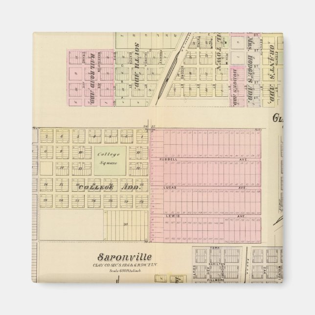 Fairfield, Nebraska Magnet (Framsidan)