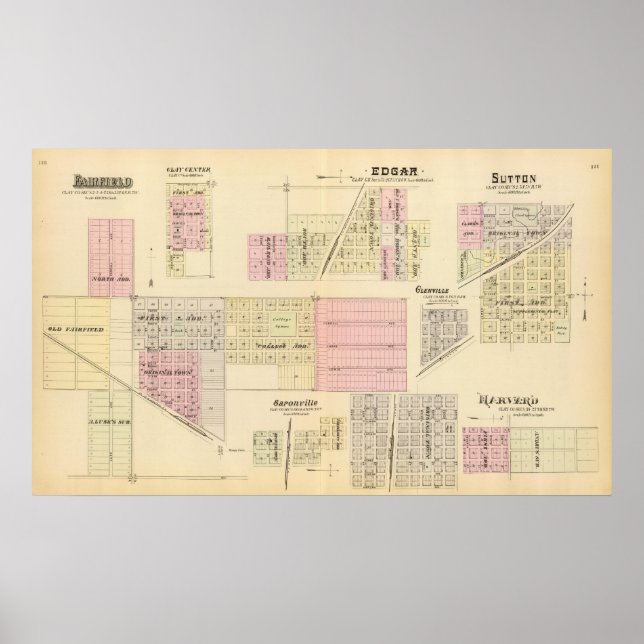 Fairfield, Nebraska Poster (Framsidan)