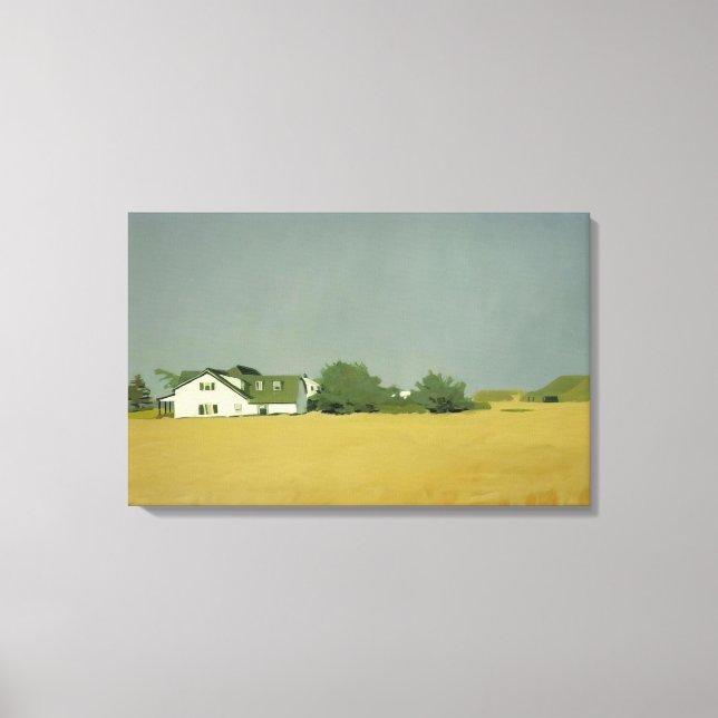 Fairfield Porter - WHEAT 1960 Canvastryck (Framsida)