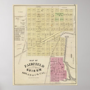 Fairfield Suisun Poster