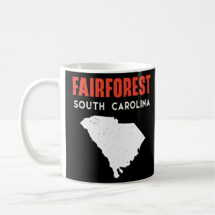 Fairforest South Carolina USA State America Travel Kaffemugg