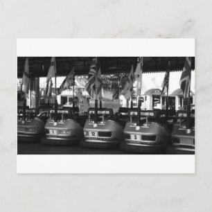 Fairground Dodgem Bumper-postkort Vykort
