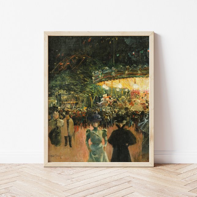 Fairground, Ställe Pigalle | Louis Abel-Truchet Poster (Skapare uppladdad)