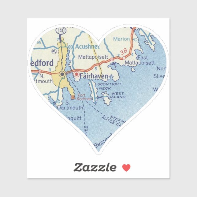 Fairhaven MORSA Classic Karta Klistermärken (Ark)