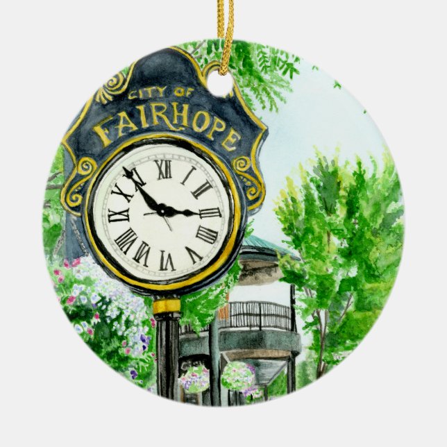 Fairhope, Alabama Ornament (Framsidan)
