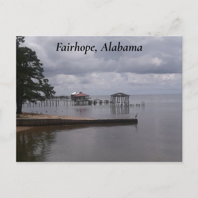 Fairhope, Alabama - Östra Shore of Mobile Bay Vykort (Framsida)