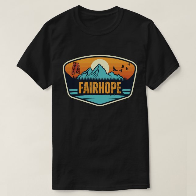 Fairhope, Alabama T Shirt (Design framsida)
