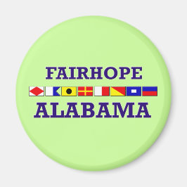 Fairhope Flagga Magnet