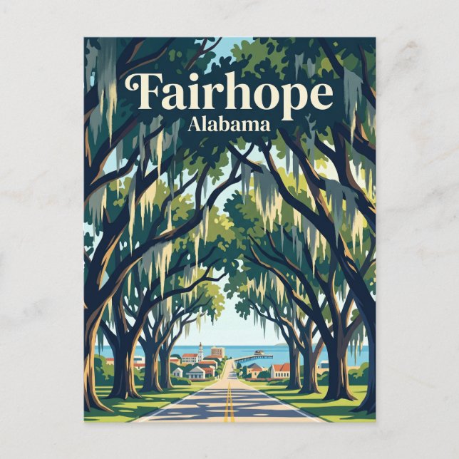 Fairhope USA Vykort (Framsida)
