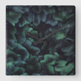 Fairie Forest Fyrkantig Klocka