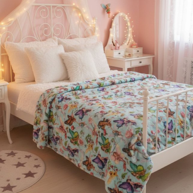 Fairies Dancing  Fleecefilt (Skapare uppladdad)