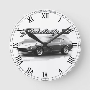 Fairlady Z tar tid på Rund Klocka