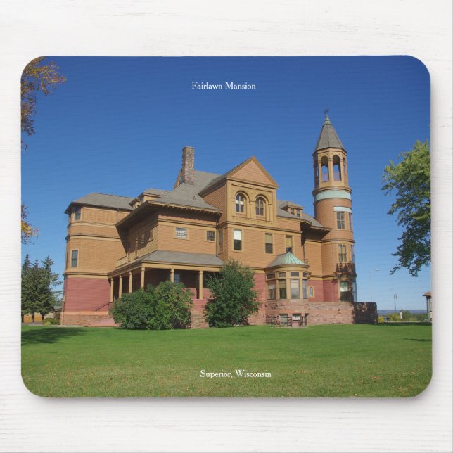 Fairlawn Mansion mousepad Musmatta (Framsidan)
