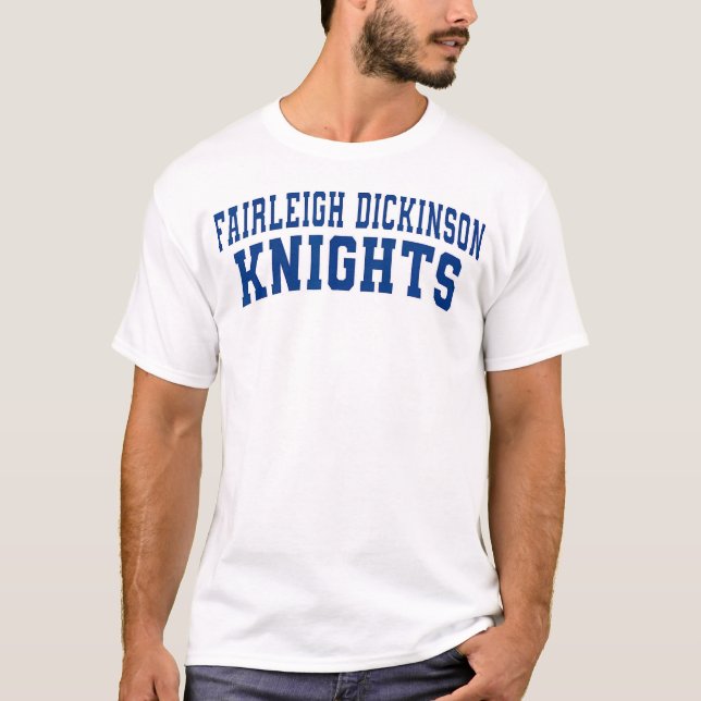 Fairleigh Dickinson Universiteten Florham Knight A T Shirt (Framsida)