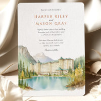 Fairmont Chateau Lake Louise Kanada Bröllop