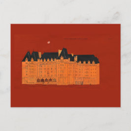 Fairmont Empress Hotel Victoria BC Canada Postcard Vykort
