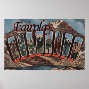 Fairplay, Colorado - Stora Brev Scenes Poster