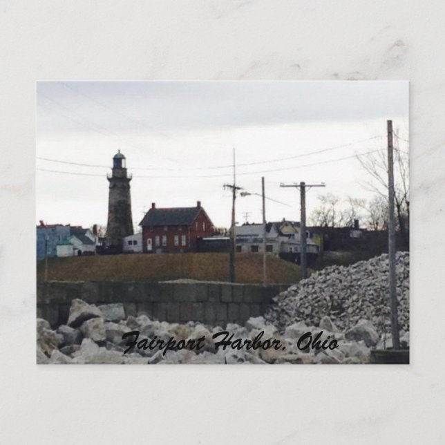 Fairport Harbor, Ohio Foto vykort (Framsida)