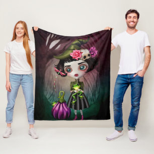 Fairuza den lilla häxan fleecefilt