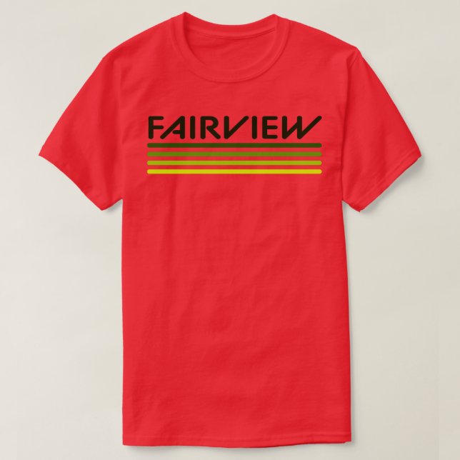 Fairview T Shirt (Design framsida)