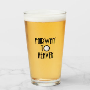Fairway till Heaven Glass Glaskopp