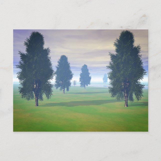 Fairway till sju vykort (Framsida)