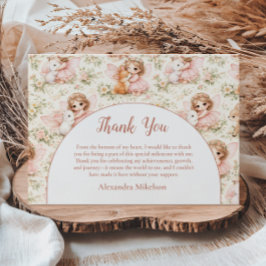 Fairy 1st Birthday Enchanted Garden Tack Kort