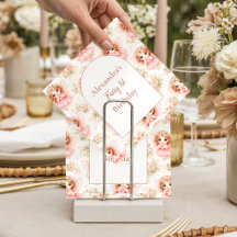 Fairy 1st Birthday Pink Garden