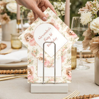 Fairy 1st Birthday Storybook Pappersservett