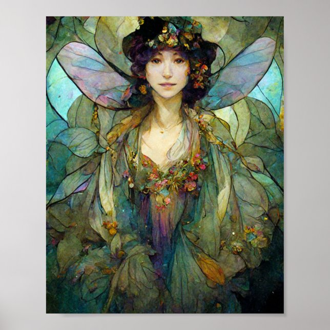 Fairy 4 Fantasy Art Poster (Framsidan)