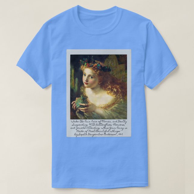 Fairy Älva Art-Shirt T Shirt (Design framsida)