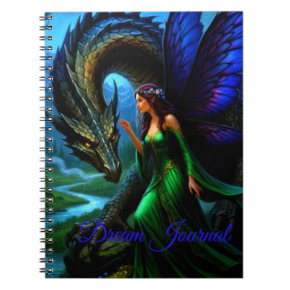 Fairy and Dragon Dream Journal Anteckningsbok