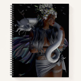 Fairy and Dragon Notebook/Sketchpad