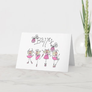 Fairy Angel Ballet Kort