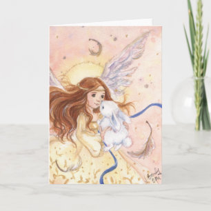 "Fairy Angel & Bunny-kort" Kort