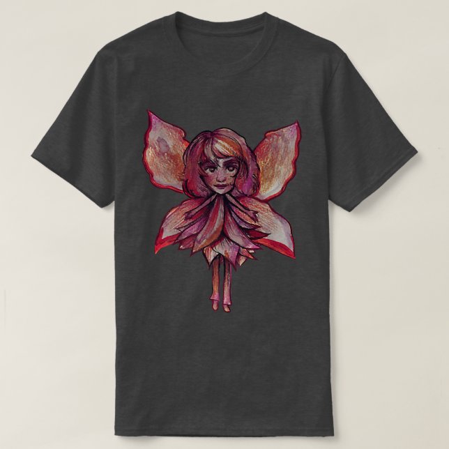 Fairy art Fall älvors design T Shirt (Design framsida)