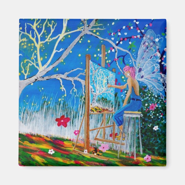Fairy Artist Fe Magnet (Framsidan)